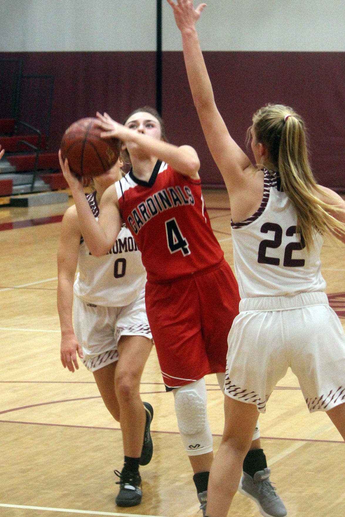 Chippewa Falls at Menomonie girls basketball 12-6-19